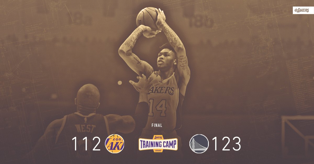 Brandon Ingram has his best game yet, with 21 points and 7 rebounds, but the Warriors come away with the win. https://t.co/G8ww3Feq3A