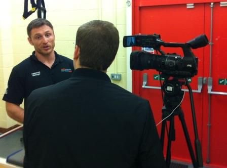 cardiffcouncil's tweet photo. WATCH WPU World Champion Phil Carleton @MaindyCentre on @MadeInCardiffTV TONIGHT at 6pm &amp; 9pm. #ActiveCardiff https://t.co/JWET1YVEN7