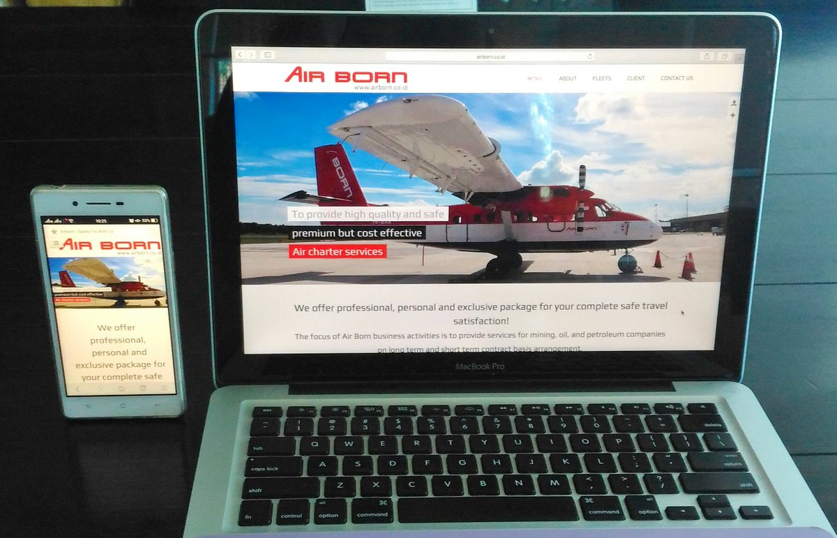 Good day, people!

Kindly visit our website
airborn.co.id to check our latest update

#AirBornIndonesia
#twinotter
#aviation