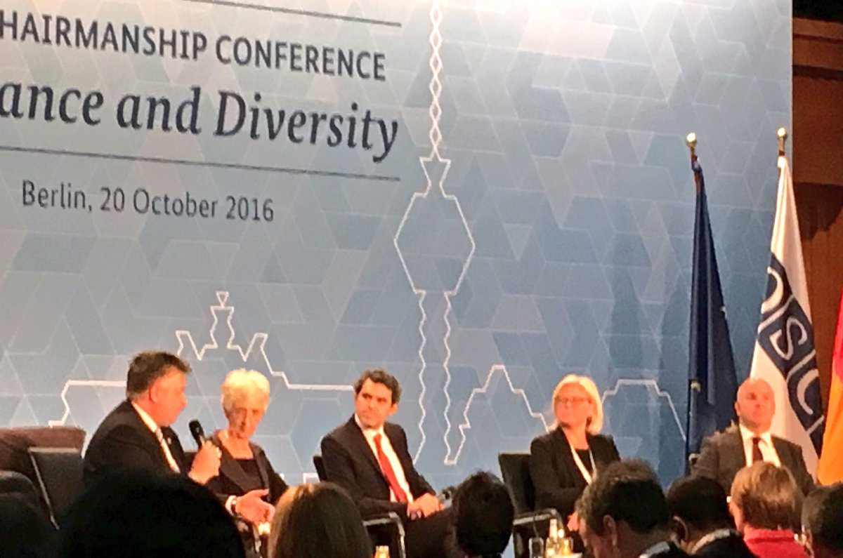 PGodzisz's tweet photo. On the @GER_OSCE conference on #tolerance & non-#discrimination. Full room of people from NGOs, IGOs and govs #osce2016 #diversity https://t.co/J6m7IJOaIF