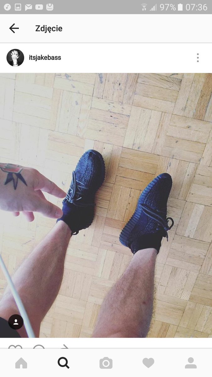 Ostatnie cztery posty Jake'a na insta.