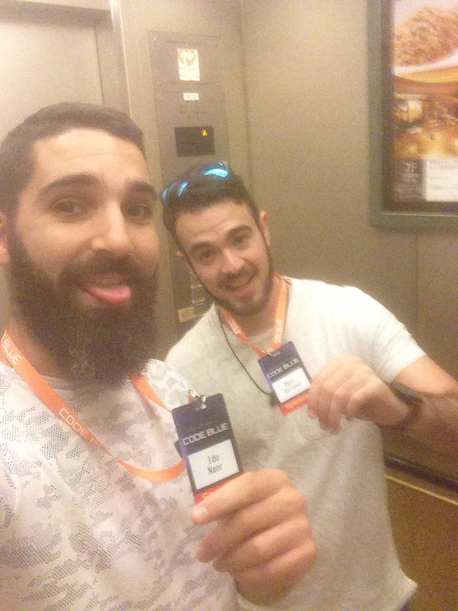 IdoNaor1's tweet photo. Good time at @codeblue_jp ; talk was awesome, time to explore #Tokyo #FacebookMalware https://t.co/UB9wBBvRiP