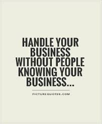 sandmandavid's tweet image. Handle your business without people knowing your business.