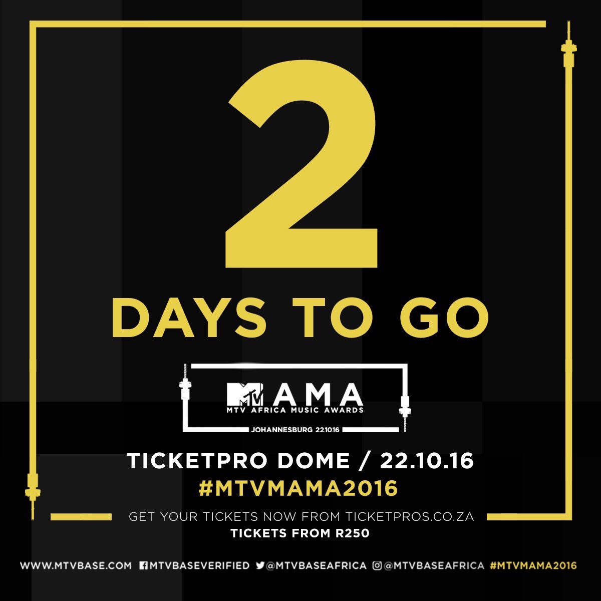 Peoplepowerour's tweet photo. "@MTVBaseAfrica: #2DaysToMAMA and #FutureMTVMAMA Get yo life, get yo tickets!!!! https://t.co/mPp9UuFEVK https://t.co/c1rlMLpBEh" eddy krnzo