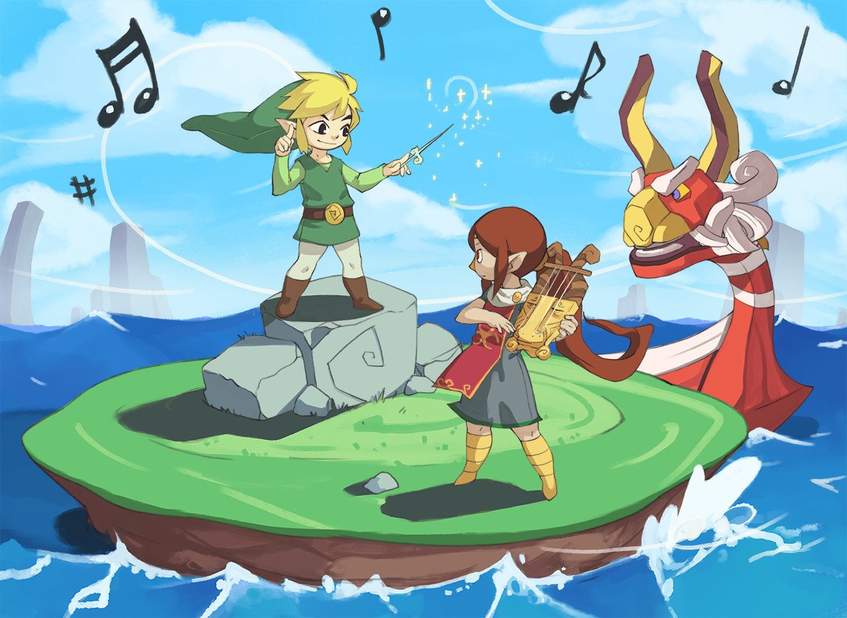 Nice #Zelda Wind Waker ゼ ル ダ の 伝 説 風 の タ ク ト #Fanart by Jordi Navarrete @vi...