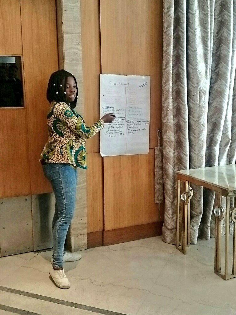 act2030's tweet photo. Ash from #ACT2015 #Zimbabwe discussing our upcoming Youth Data Reporters Programme! #ACT2015GCM @YouthEngageInfo https://t.co/s103NJj27a
