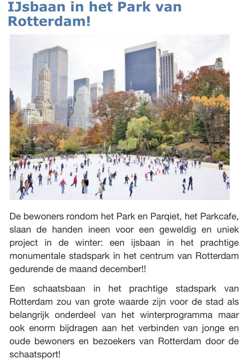 Teken de petitie voor een ijsbaan in Het mooiste Park #Rotterdam  #wereldstad rijnmond.nl/nieuws/147586/…