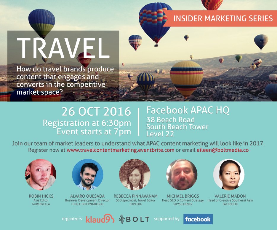 thecontentco's tweet photo. Join us for an all-rounded panel discussion next Wednesday at Facebook's APAC HQ! Sign up here: https://t.co/iL0HP5QaoF https://t.co/96hKK9erHZ