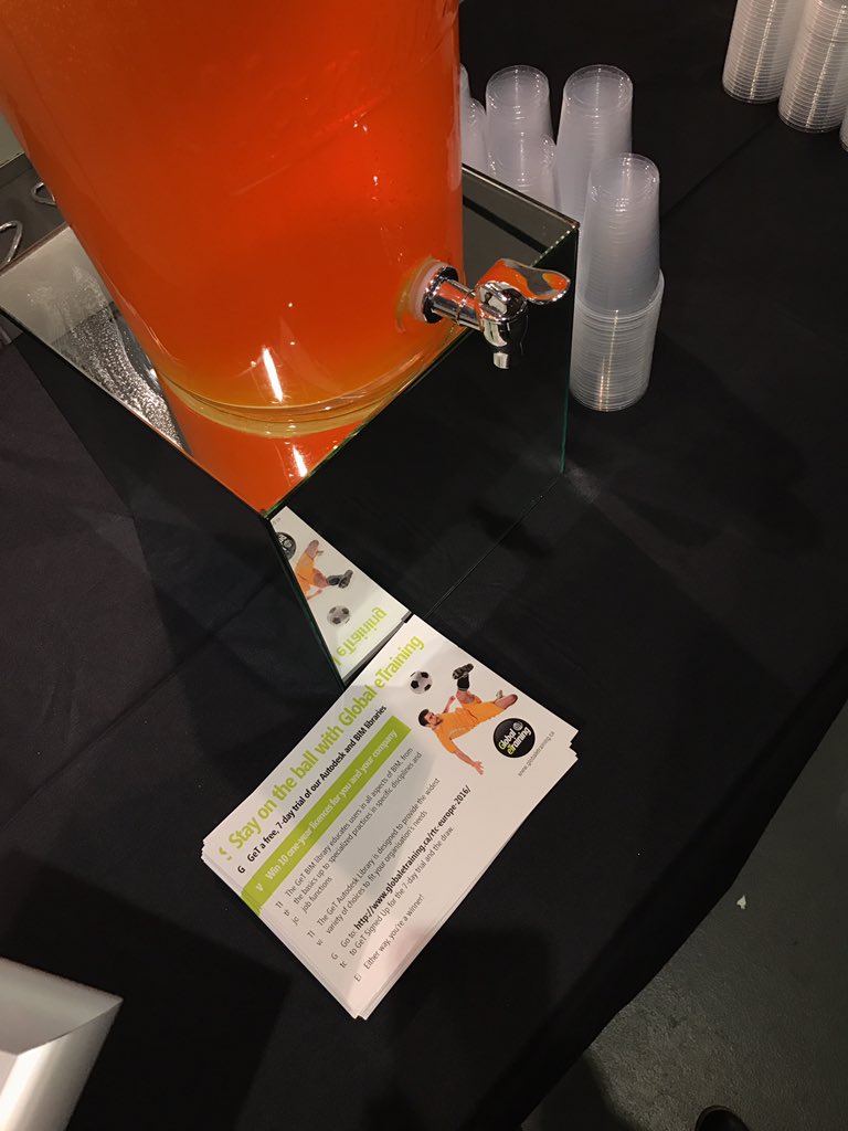 Thanks to <a href="/GlobalETraining/">Global eTraining</a> for sponsoring the Berocca booth at #RTCEUR