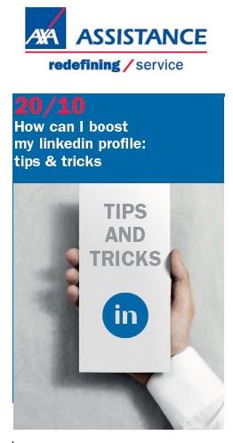 PascaleCox's tweet photo. Today at lunch time AXA Assistance BNL staff will discover tips &amp; tricks about linkedin with @AnnaSmets . Looking forward! https://t.co/RhuhTGEpc1