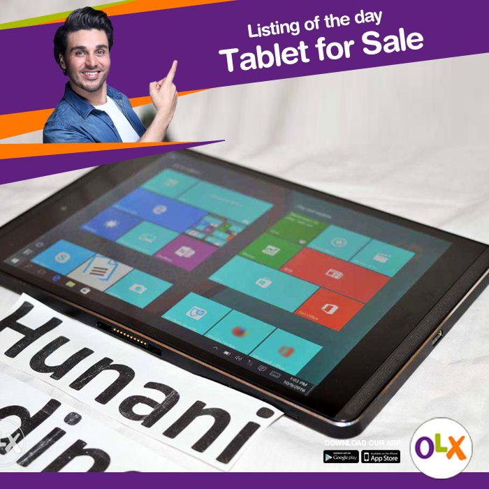 OLX_Pakistan's tweet image. Move ahead and bring change in your #Lifestyle with this #ProTablet. For details visit: bit.ly/2etNqpx

 #Pakistan