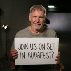 warnerbros's tweet image. Want to hang w/ #HarrisonFord &amp;amp; @RyanGosling on #BladeRunner 2049 set in Budapest? 1 good deed could get you there → bit.ly/2dbnGSS