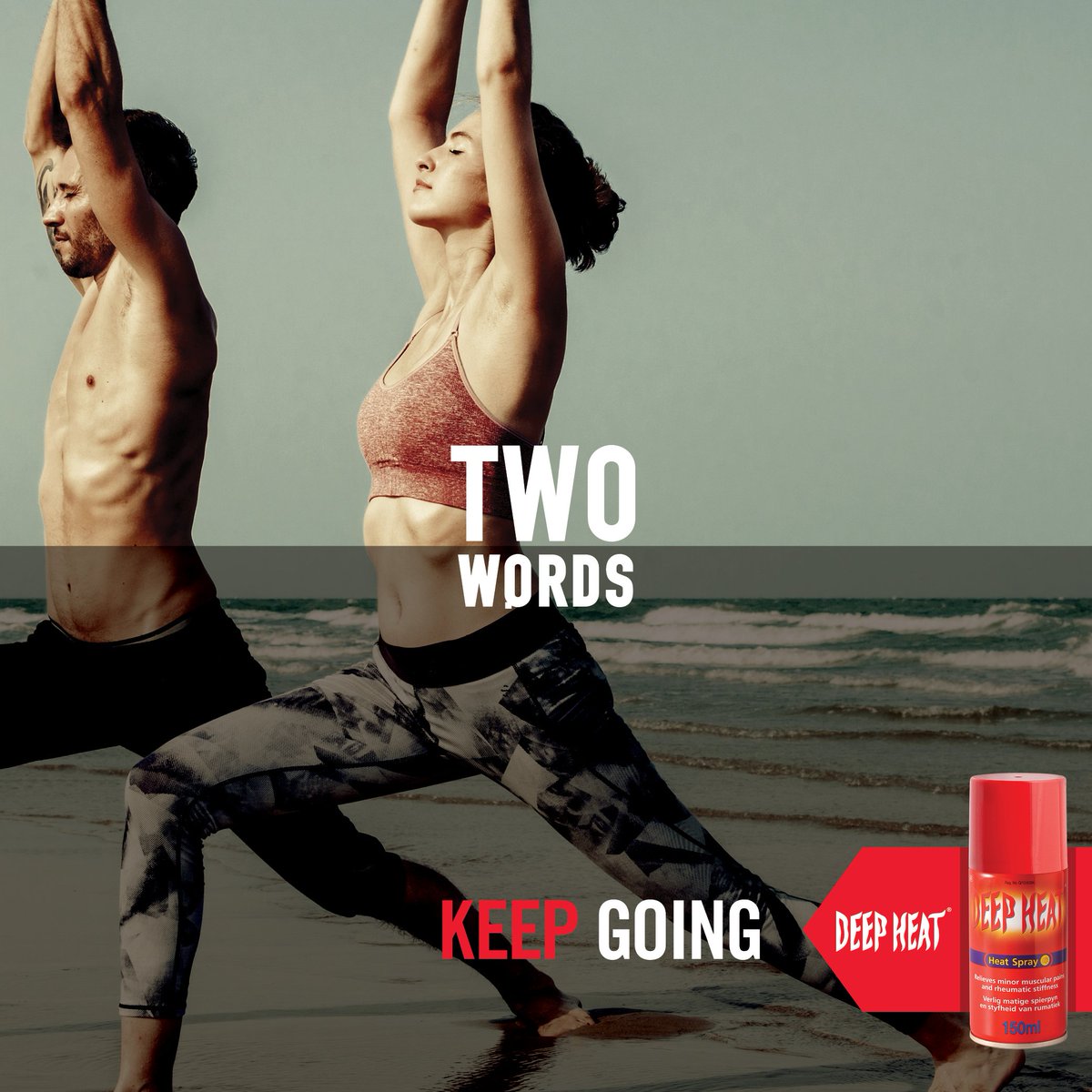 If you could describe your Deep Heat spray in two words what would they be?