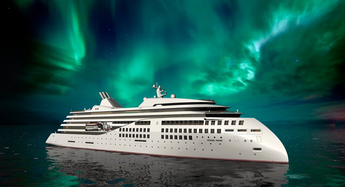 UlsteinGroup's tweet photo. Cruise, the ULSTEIN way! Enter our world of cruise designs and shipbuilding: https://t.co/BtvWEEStM4 https://t.co/oOHtfkjpX3