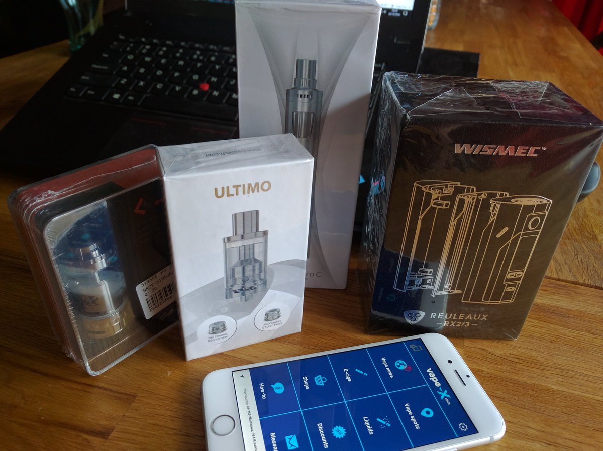 vape_X_'s tweet photo. New toys! Finally here! :-) #vapelife #vapefam #vaping #vapeapp https://t.co/NqWP4b24KR