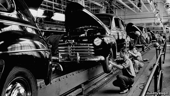 TheEconomist's tweet photo. The advent of cars changed the face of our cities—from the archive, a history of automobiles https://t.co/5wu50iVcAp https://t.co/98s0wckWXy