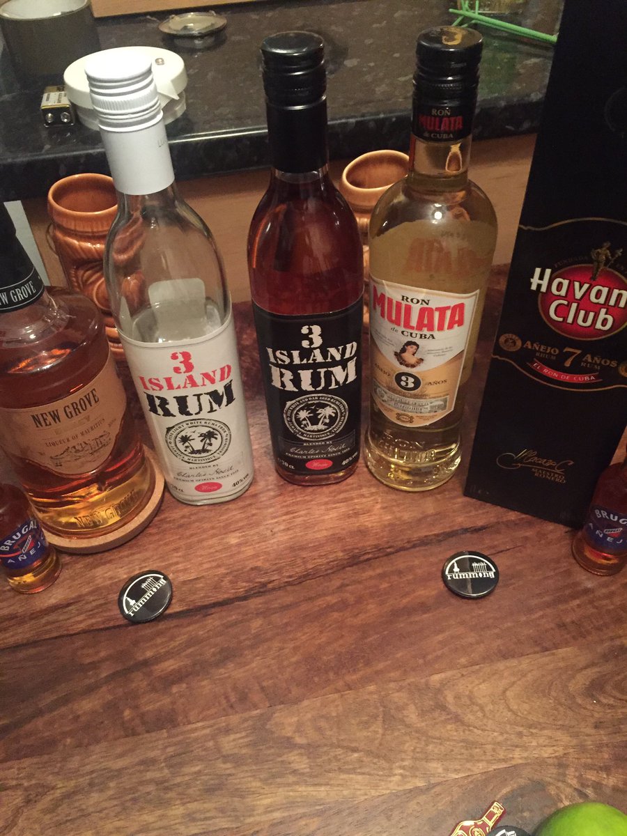 A few rums that we brought back from our weekend in Berlin for the German Rum Festival