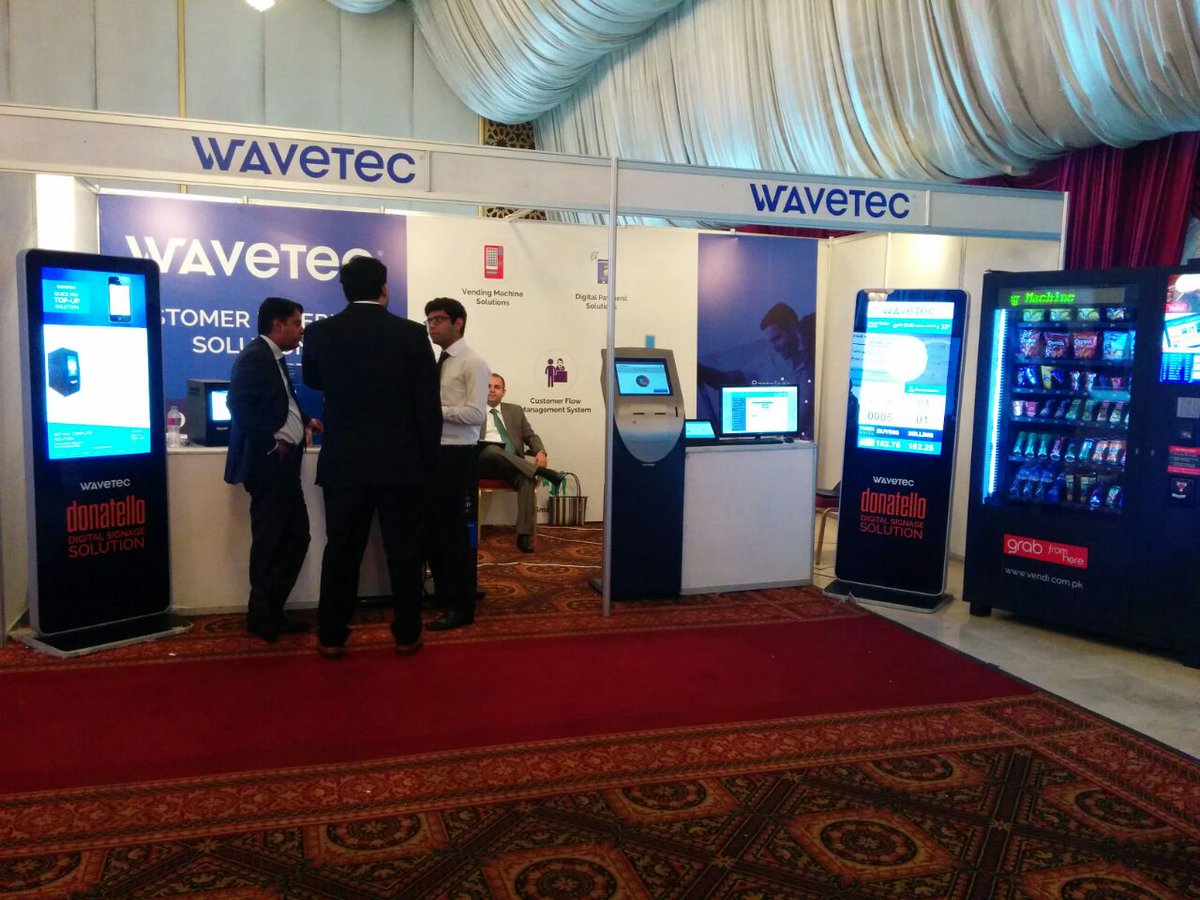 wavetec's tweet photo. Wavetec is showcasing its #QueueSystems #DigitalSignageSolutions and #PaymentKiosks at #MCBSummit16. #Technology https://t.co/mKQvMlqxsw https://t.co/Jk0AtcJXQM