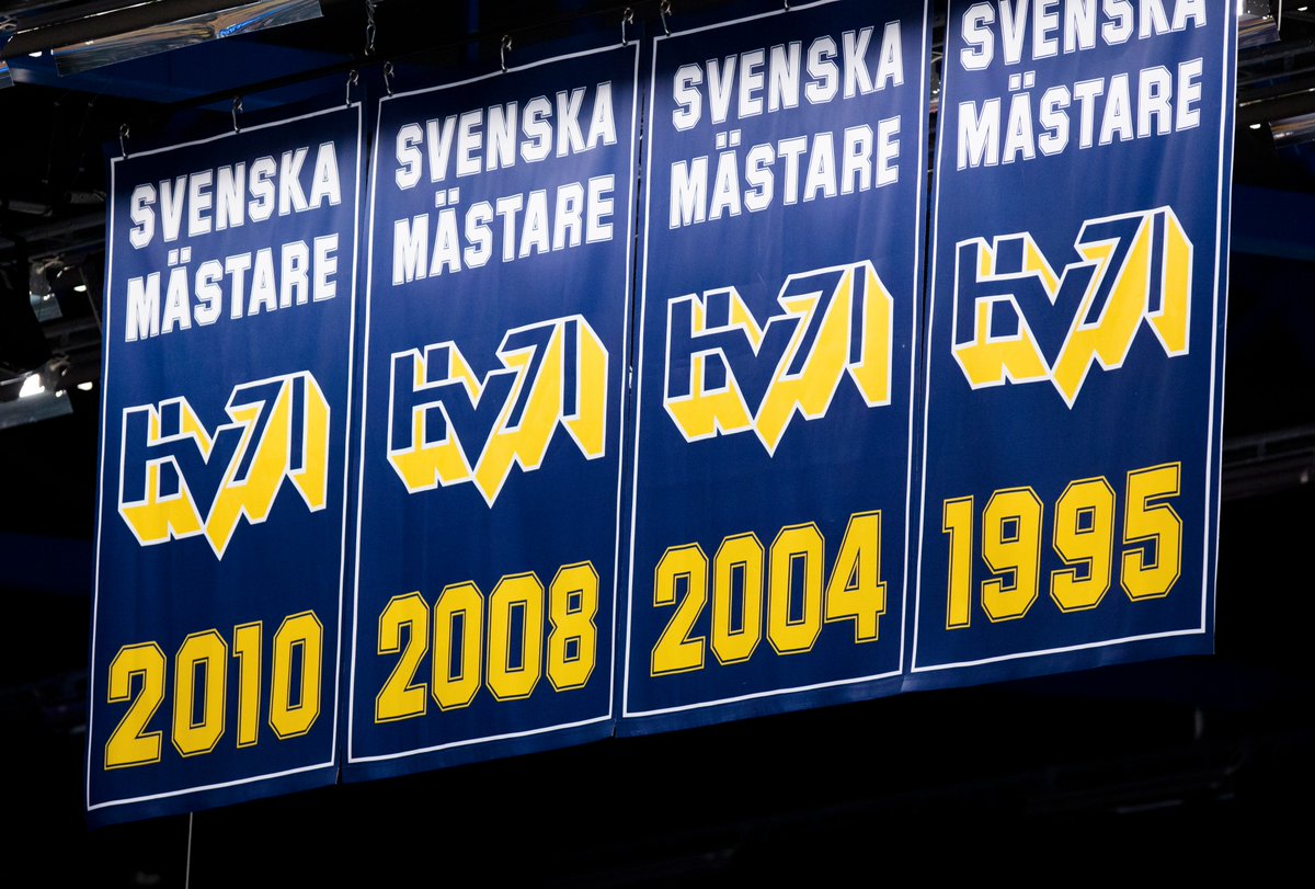 HV71's tweet photo. .@LuleaHockey Absolut! Kan ni inte skicka en bild på er flagga också? https://t.co/NbvmyG7eeh