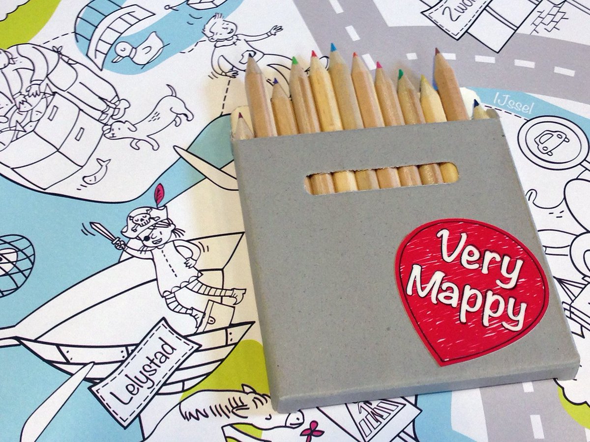 VeryMappy's tweet image. Omdat het echt binnenspeel-weer is deze vakantie, krijg je vandaag tot 17 uur bij een bestelling een setje potloodjes kado!