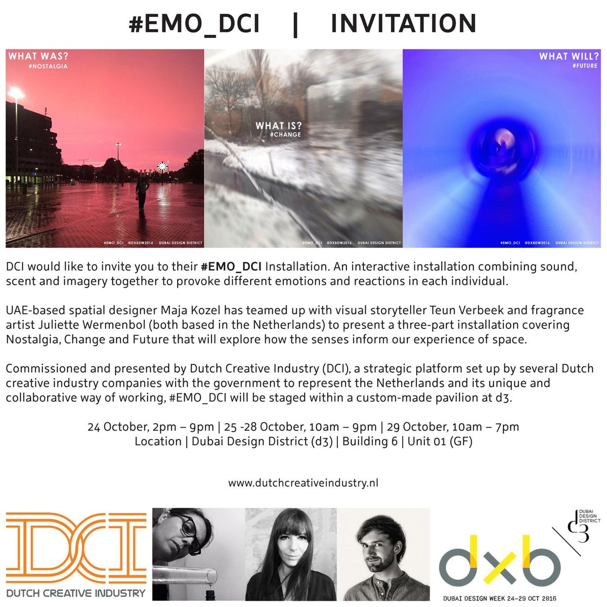 DCI_NL's tweet photo. Join us at Dubai Design Week https://t.co/00XvMXe35R