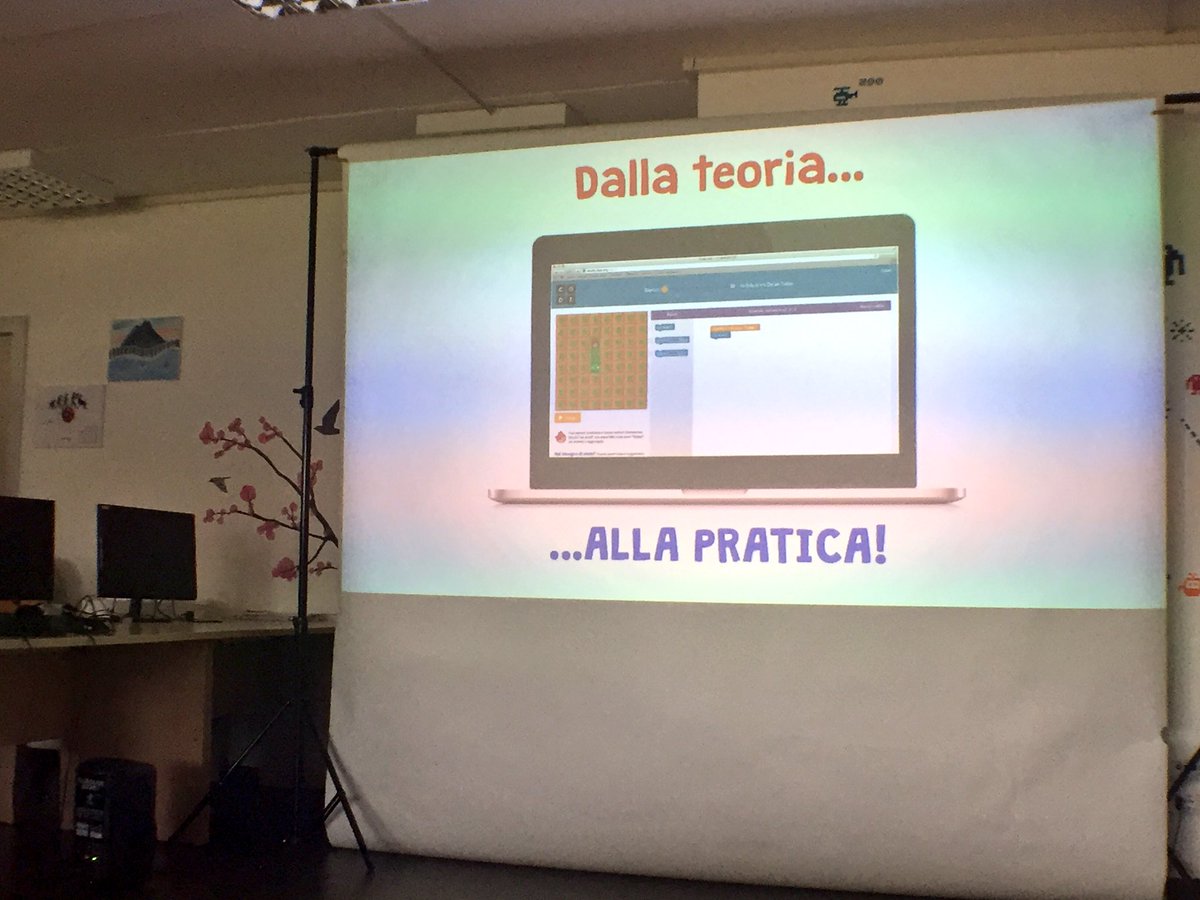 FacilityLive's tweet image. Dalla teoria alla pratica, @dadelazza lancia l'#HappyCoding di #Coding4KidsPV @CodeWeekEU #CodeEU