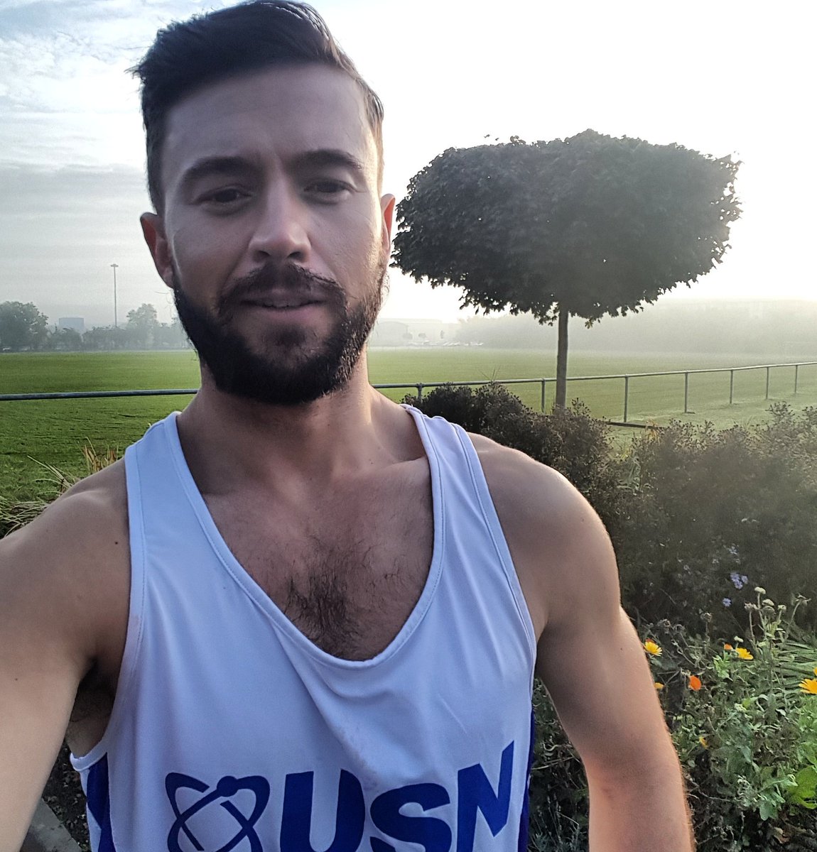 Love warly morning workouts #fitness #sunrise