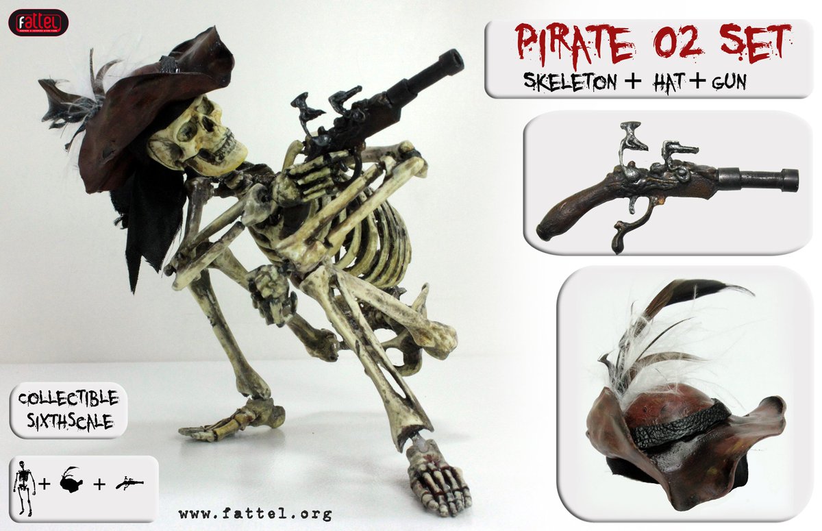 skeleton pirate toys
