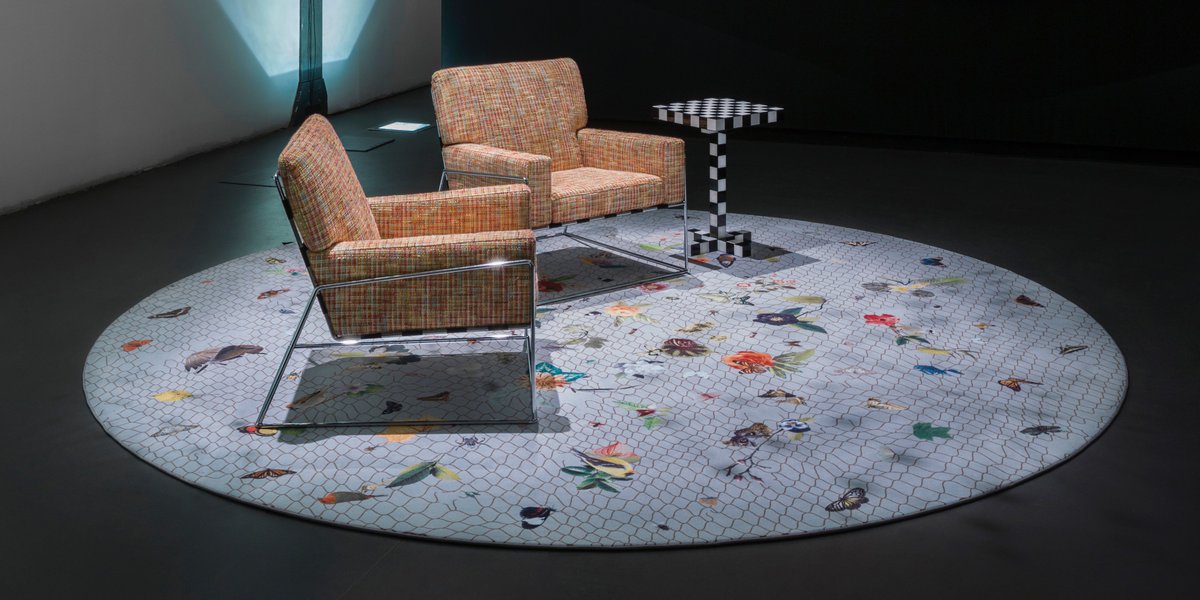 The Garden of Eden carpet is inspired by nature's beauty in all it forms: bit.ly/-gardenofeden- #interior #interiordesign #carpet