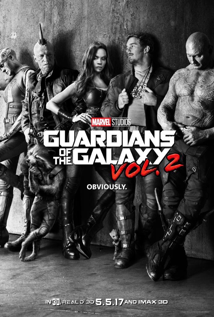 The2Star's tweet photo. #GuardiansOfTheGalaxy are back! Obviously! https://t.co/xeB7dXszli @MarvelSpain @Guardians #GuardiansOfTheGalaxyVol2 #GotGVol2 https://t.co/at8VKbUASc
