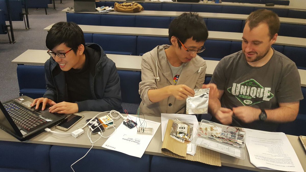 ThalesUK's tweet image. A great day yesterday at our Project Arduino workshop at @unisouthampton #ThalesArduino