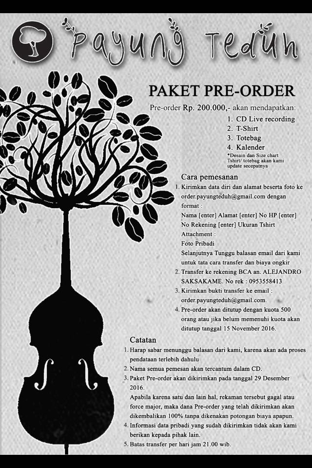 Monggo yg berminat,silahkan kepoin <a href="/payungteduh/">payungteduh</a> dan instagran (at)payungteduhofficial