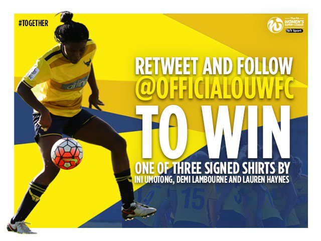 OfficialOUWFC's tweet image. COMPETITION | Retweet &amp;amp; follow @OfficialOUWFC for a chance to win one of three signed shirts by @iumotong @DemiLambourne and @laurenhaynes11