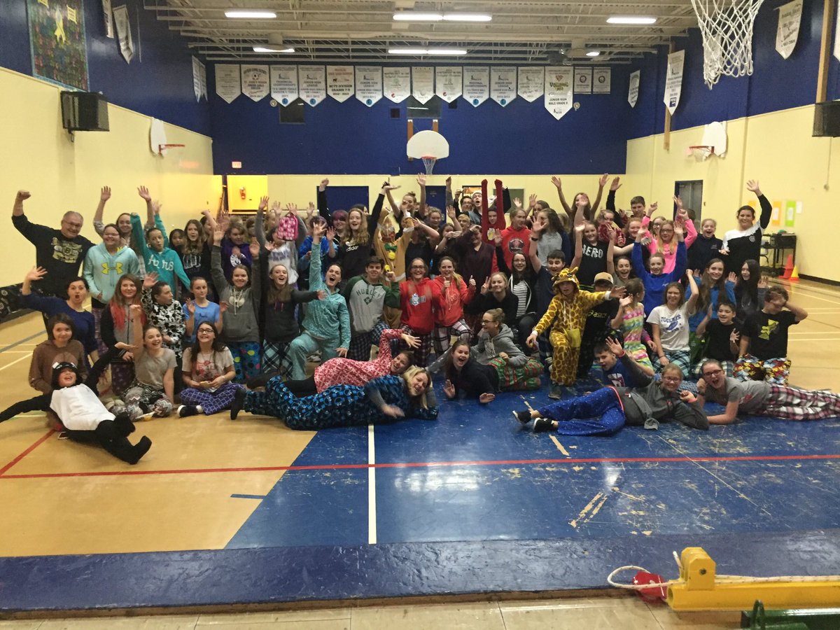 FRJHschool's tweet image. Ravens are here in Pjs as great supporters of Janeway Jamarama Day👏🏻@NLESDCA #Jamarama2016