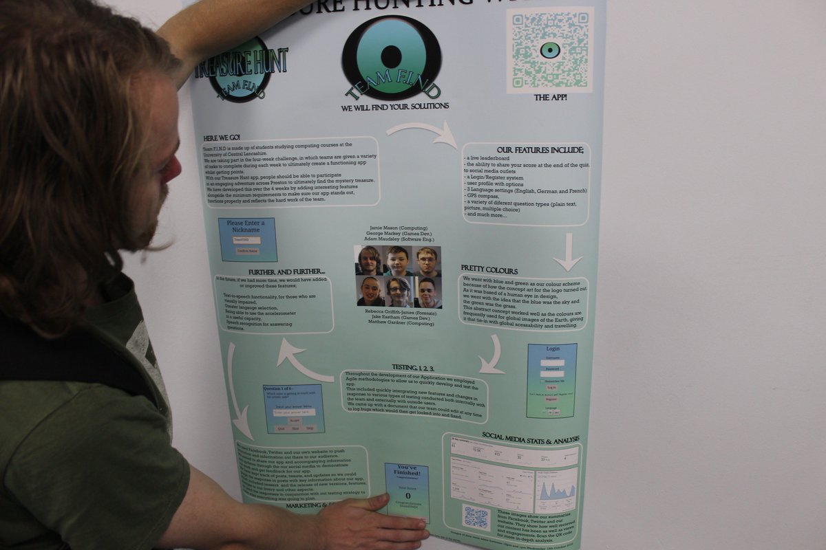 TeamFINDApps's tweet photo. Team FIND's Poster, ready for the symposium! #teamwork #missingmembers #suaver #computing4wc #magical #norestforthewicked @NickyDanino https://t.co/3piHJxIQu0