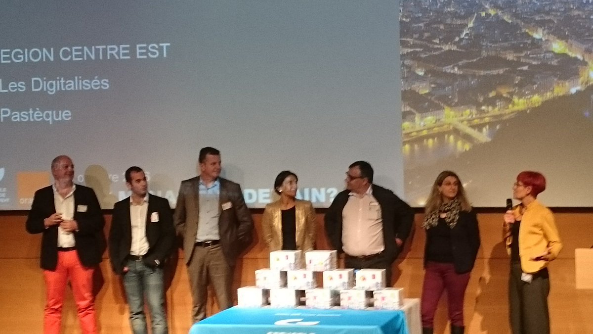 #gemorange la team du Centre Est. Les Digitalisés pour fiabilité produits et Pastèque 🍉 pour réduire les "pannes"