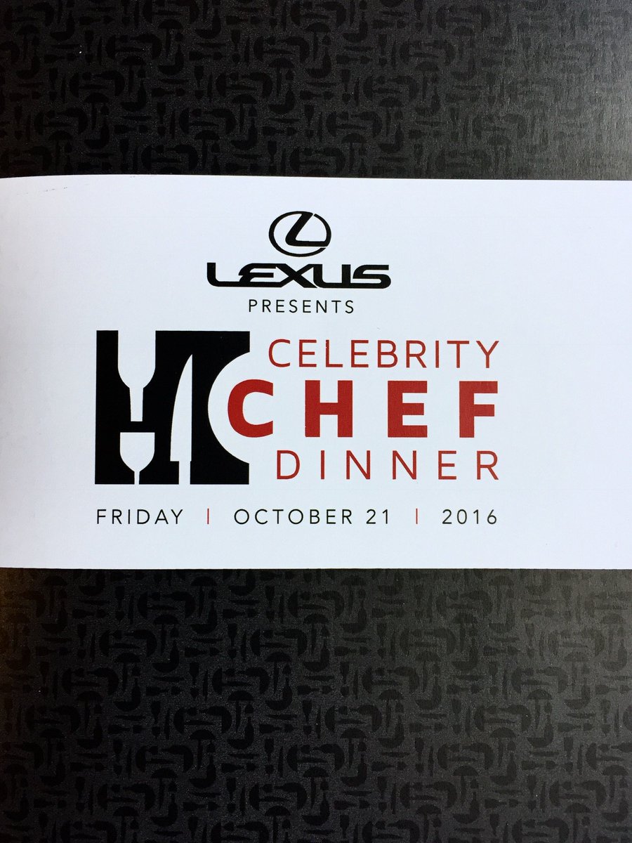 Counting down to tomorrow night's <a href="/Lexus/">Lexus</a> #celebritychefdinner