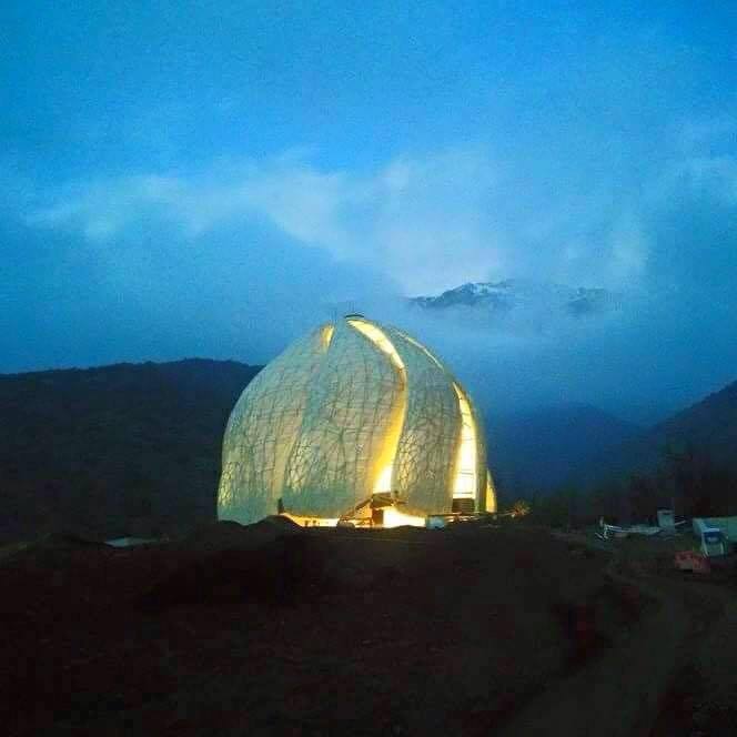 FaezehNorway's tweet image. When the Light is out. Baha&apos;i Temple in Chile!#ArchitectsofChange #architecture #architecturetomorrow