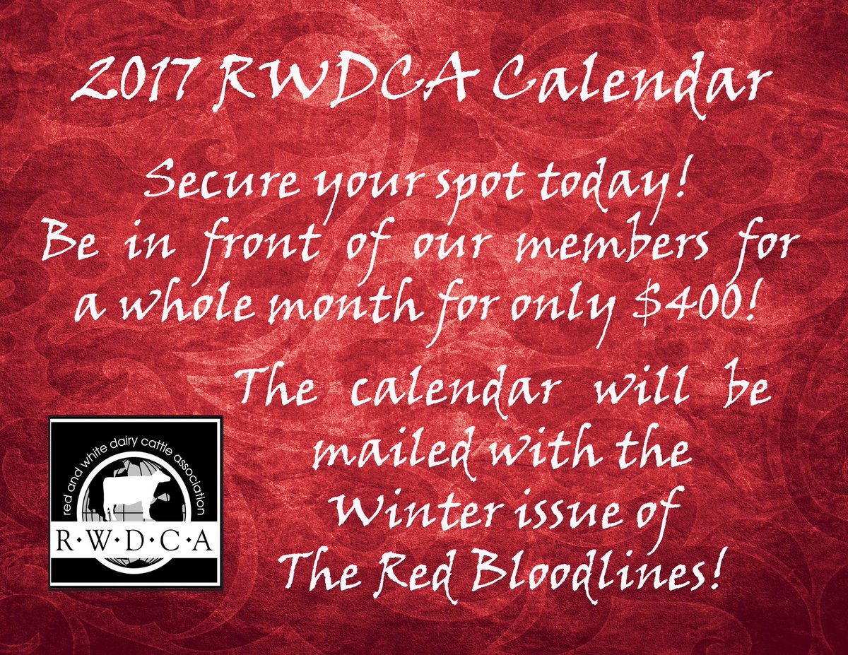 RWDCA's tweet photo. Just a few months left- Reserve your spot today!  
#RWDCA https://t.co/bG99SCWwRd