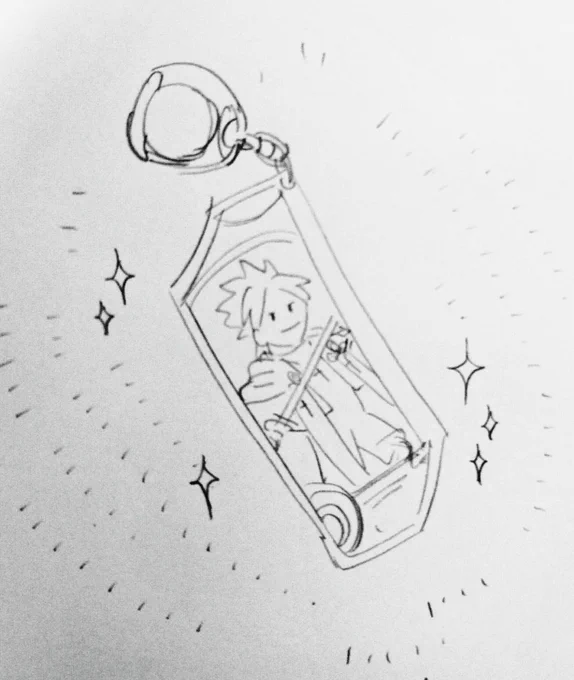 かわいくかけたので供養(投げ出した漫画の一部) 