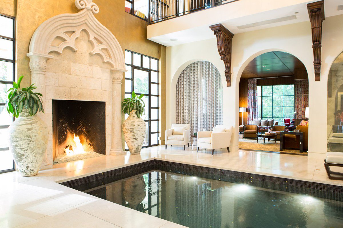 WSJRealEstate's tweet photo. Some homeowners are big fans of indoor pools with over-the-top features—even if they make it harder to sell a home https://t.co/TcqlsOBdYO https://t.co/z2IO2yy8Pe