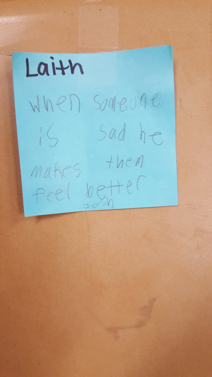 LongridgeGCSD's tweet photo. Students leaving positive affirmations for each other to start the day @LongridgeGCSD @GreeceLRPTA @GreeceCentral #SELatwork https://t.co/sClulzx4Do