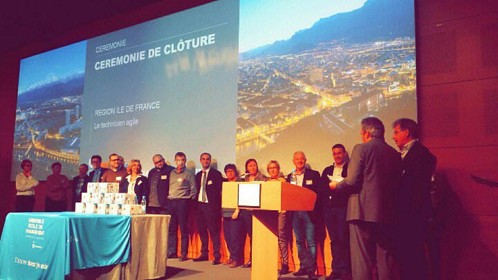Diaferiadom's tweet photo. #gemorange prix du jury - région IDF Le technicien agile - https://t.co/pD16ca3umF