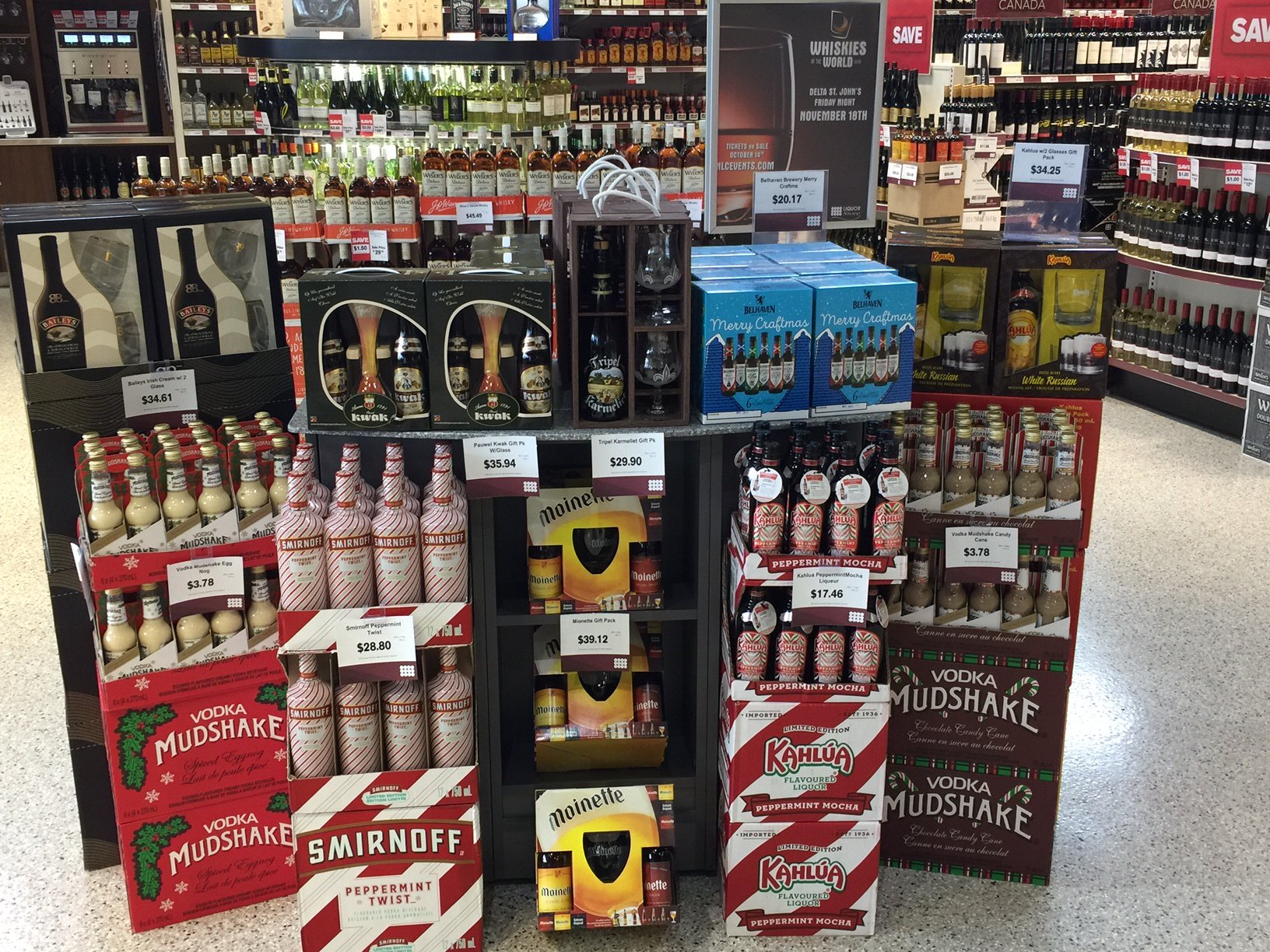 Nlc Liquor Store On Twitter: Gift Packs Are Now Available For Christmas!  Thanks To Our Paradise Store For The Picture And Awesome Display.  Https://T.co/6M1uqrdg32 / Twitter