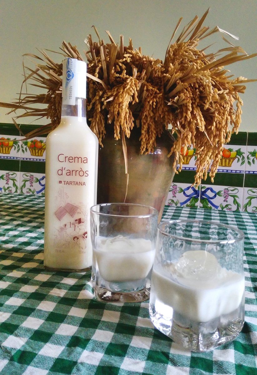 Licor de arroz tradicional de <a href="/tartanarice/">Arroz/Rice Tartana</a> Riquisimo!! #RutaDelArrozValencia
