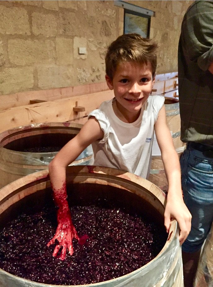 DecosterThibaut's tweet photo. Pigeage de nos vinifications intégrales en famille!!
Family pipeage for our vinifications intégrales!!
#ClosdesJacobins #pigeages #famille https://t.co/nL9PCiMdI1