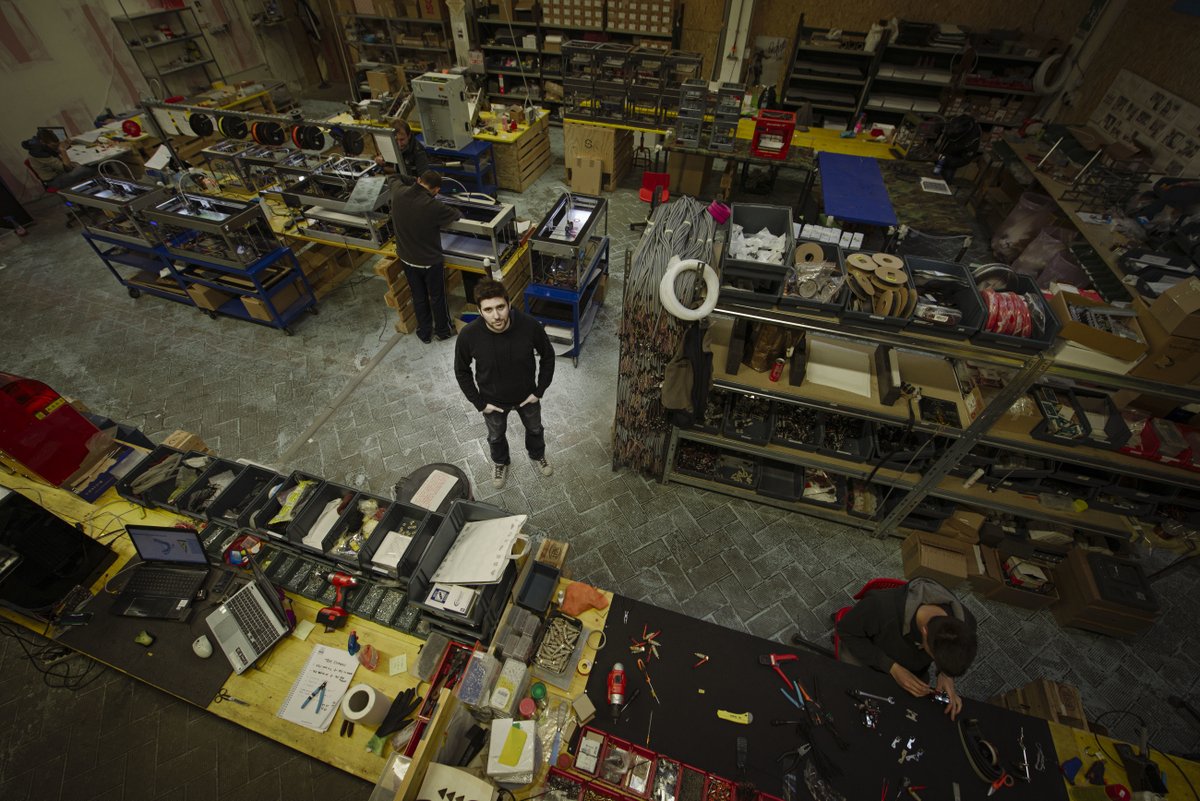 Sharebot3D's tweet photo. Tomorrow night at 9.30 don't miss #Eureka on @RaiScuola where we'll talk about #3Dprinting and #future! https://t.co/7ZHbqNmzbv https://t.co/pLYcwfoXGa