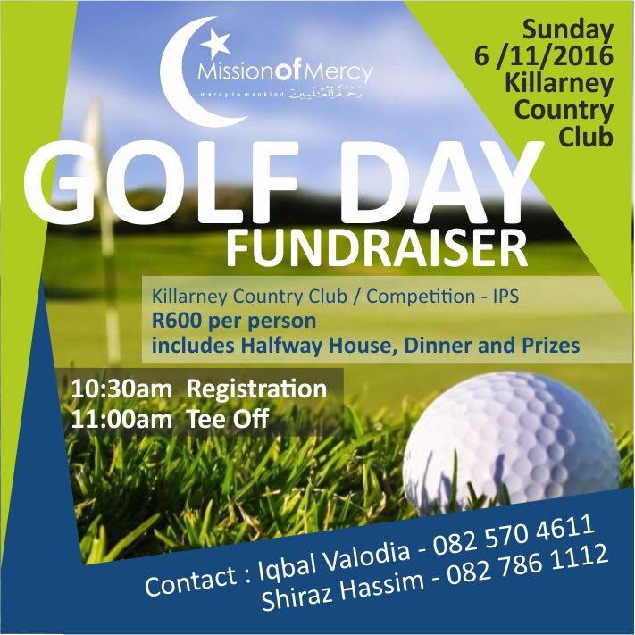 Mission_MercySA's tweet photo. Following the great support we had at the #MoM2016 dinner, we're pleased to invite you to our Golf Day! Details attached https://t.co/ELX5HtsLQJ