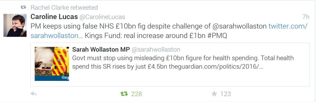 Simon110415's tweet photo. @CarolineLucas @sarahwollaston "When is £10bn not really £10bn?"
https://t.co/FCyJ0pDxLa
#SaveourNHS #ForcedSilence https://t.co/PFADN5kHRC