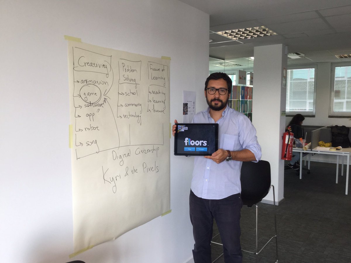 k_koursaris's tweet image. Check Point 1 @NeedCodeEU Using @PixelPressGame  #pixelpressfloors to create a videogame on digital citizenship #handsonhack